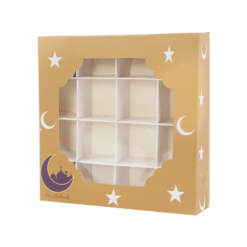 Eid Mubarak Gift Box Set | Candy & Cake Packaging | Ramadan Decor