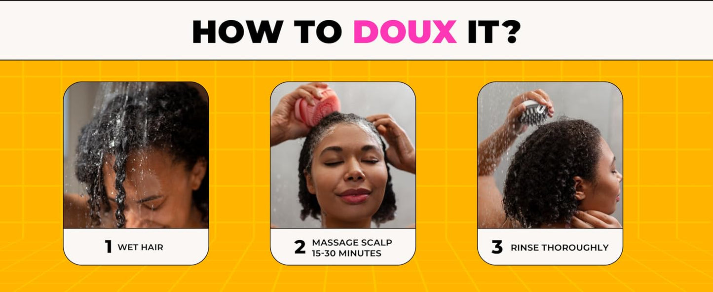 The Doux Sweetest Thing Honey Moisture Mask, Curly Hair Mask, With Natural Honey, Suitable For All Curl Types