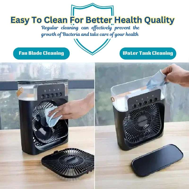 3-in-1 Portable Air Cooler | Fan & Humidifier Combo