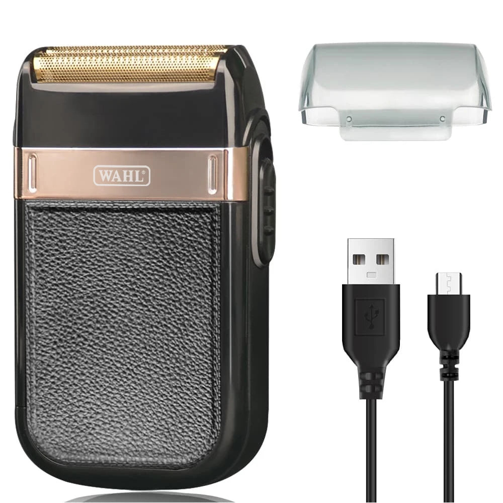 WAHL 8148 Electric Shaver Set For Men Beard | Trimmer Shaver Portable | Bald Hair Clipper |C Type Rechargeable Shaving Beard Machine - Glamour Touch