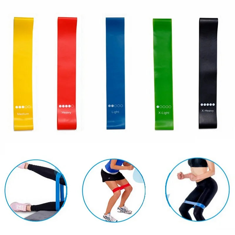 Premium TPE Resistance Bands Set | 5-Level Home Workout Kit