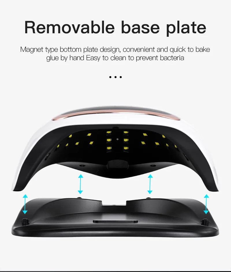 Professional LED UV Nail Drying Lamp | Fast Cure | Glamour Touch UK