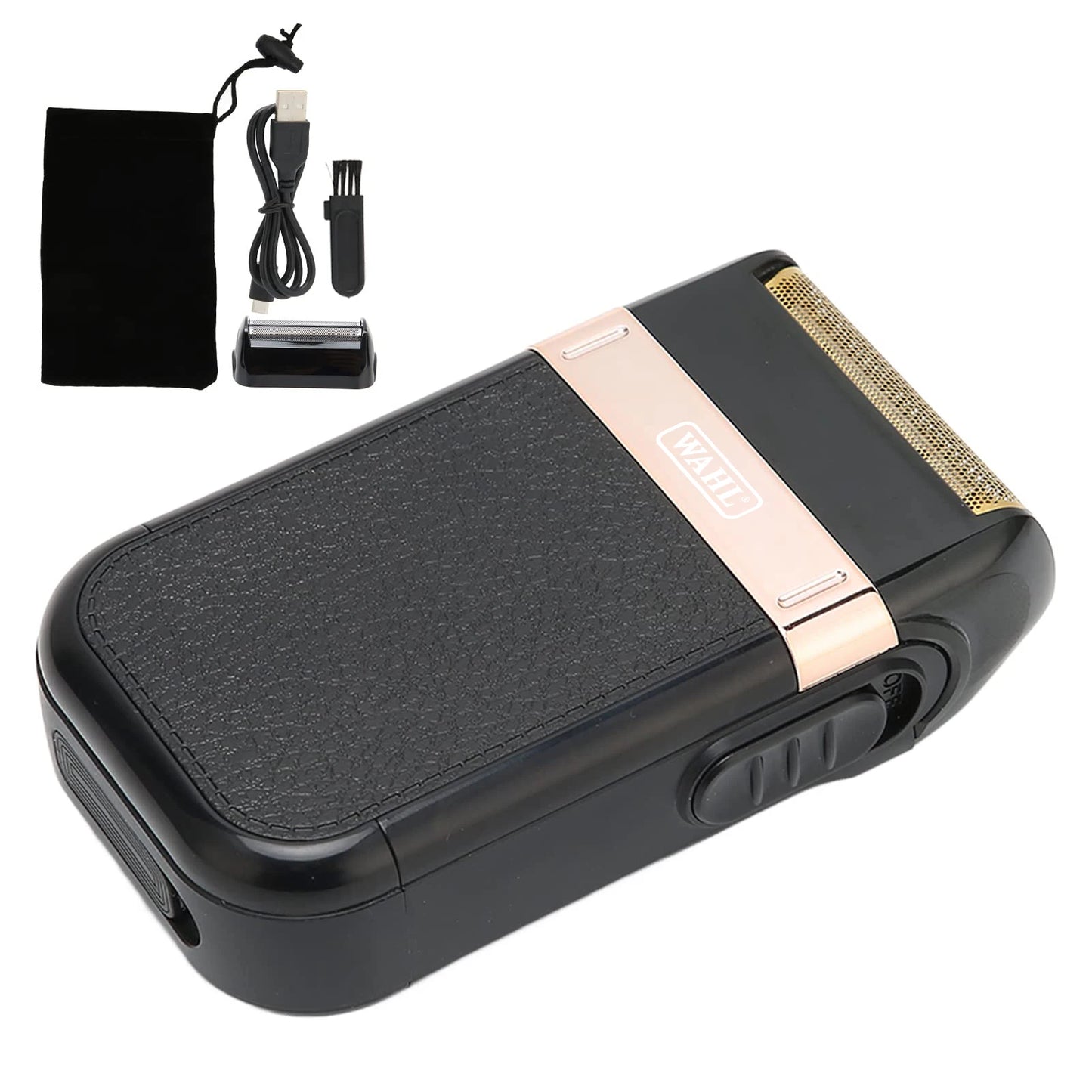 WAHL 8148 Electric Shaver Set For Men Beard | Trimmer Shaver Portable | Bald Hair Clipper |C Type Rechargeable Shaving Beard Machine - Glamour Touch