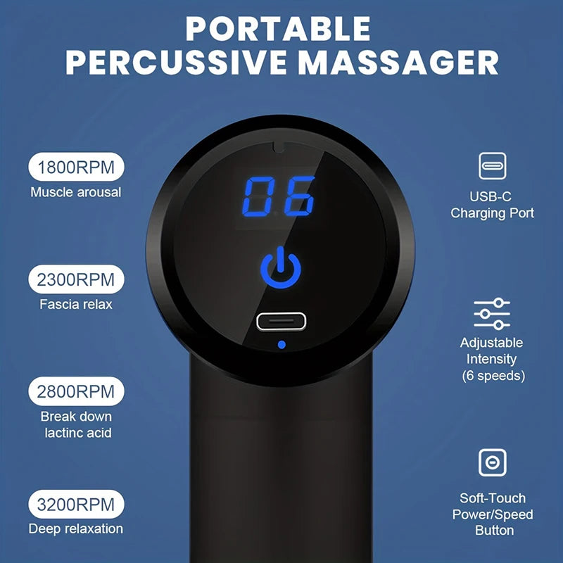 Professional Massage Gun | Deep Tissue Muscle Massager