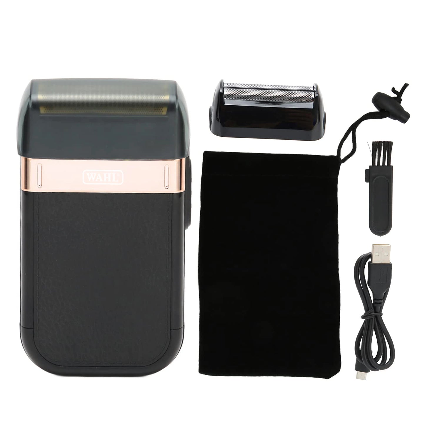 WAHL 8148 Electric Shaver Set For Men Beard | Trimmer Shaver Portable | Bald Hair Clipper |C Type Rechargeable Shaving Beard Machine - Glamour Touch