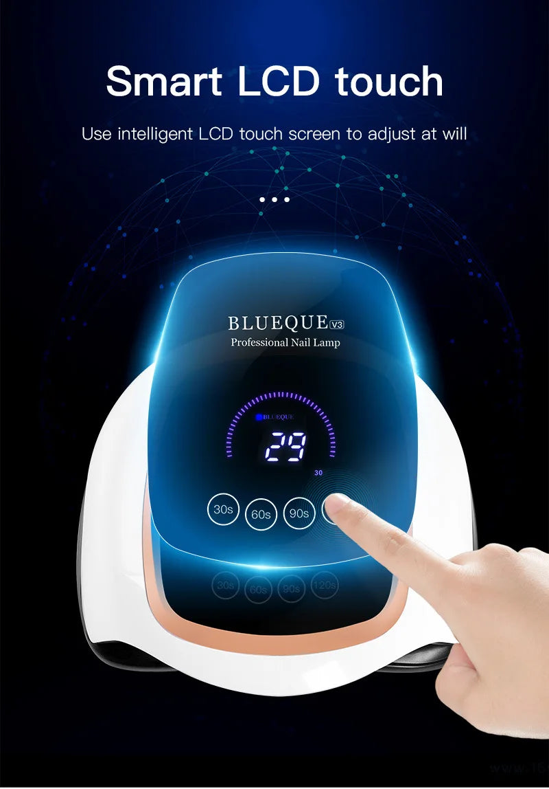 Professional LED UV Nail Drying Lamp | Fast Cure | Glamour Touch UK