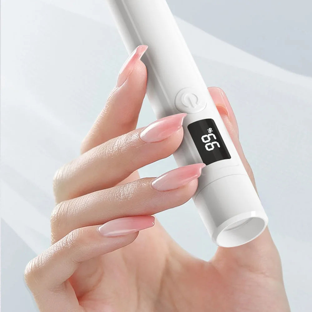 Mini UV Nail Lamp | Portable USB Rechargeable | Glamour Touch UK