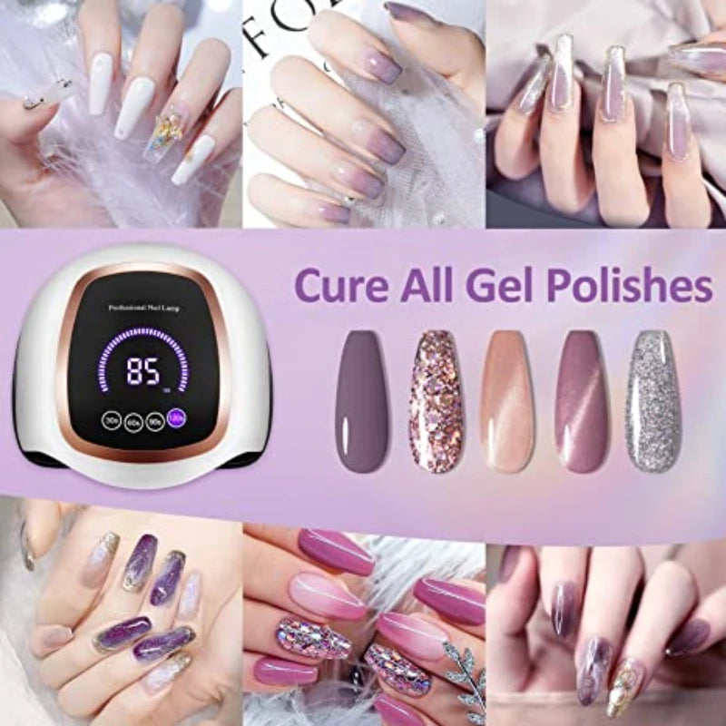 Professional LED UV Nail Drying Lamp | Fast Cure | Glamour Touch UK