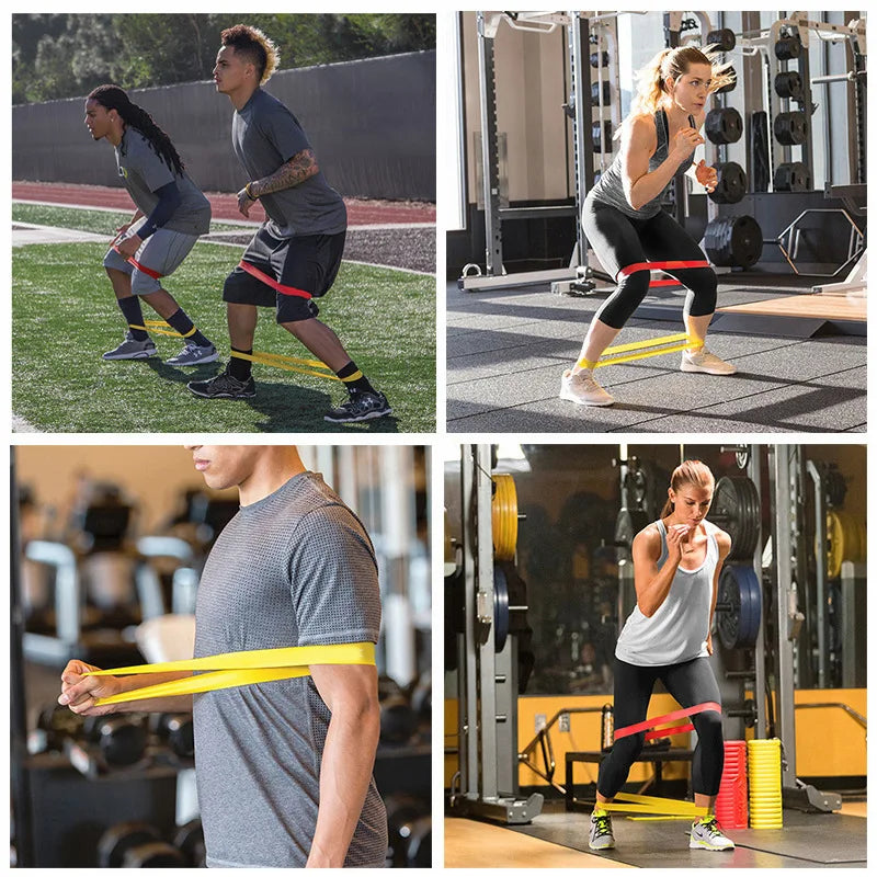 Premium TPE Resistance Bands Set | 5-Level Home Workout Kit
