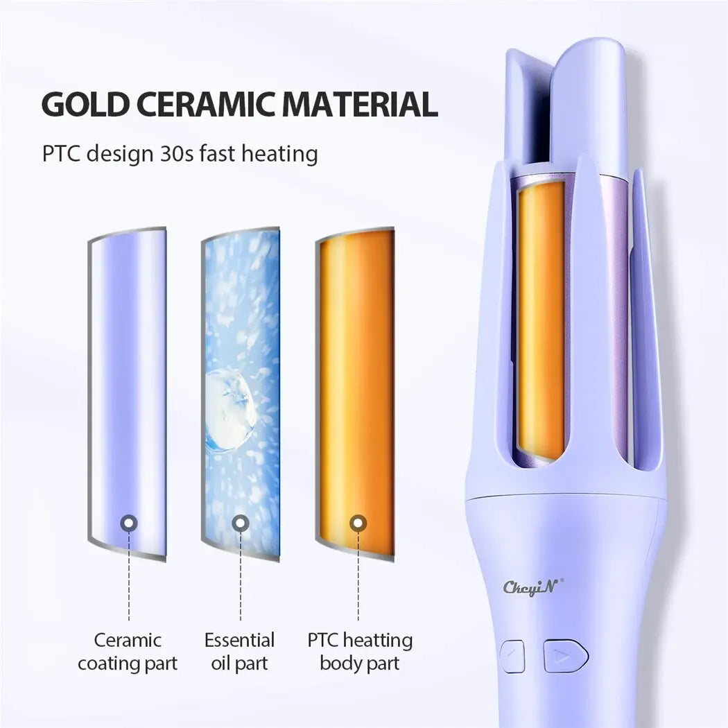 Professional Automatic Hair Curler | Auto-Rotating Ceramic Styling Tool