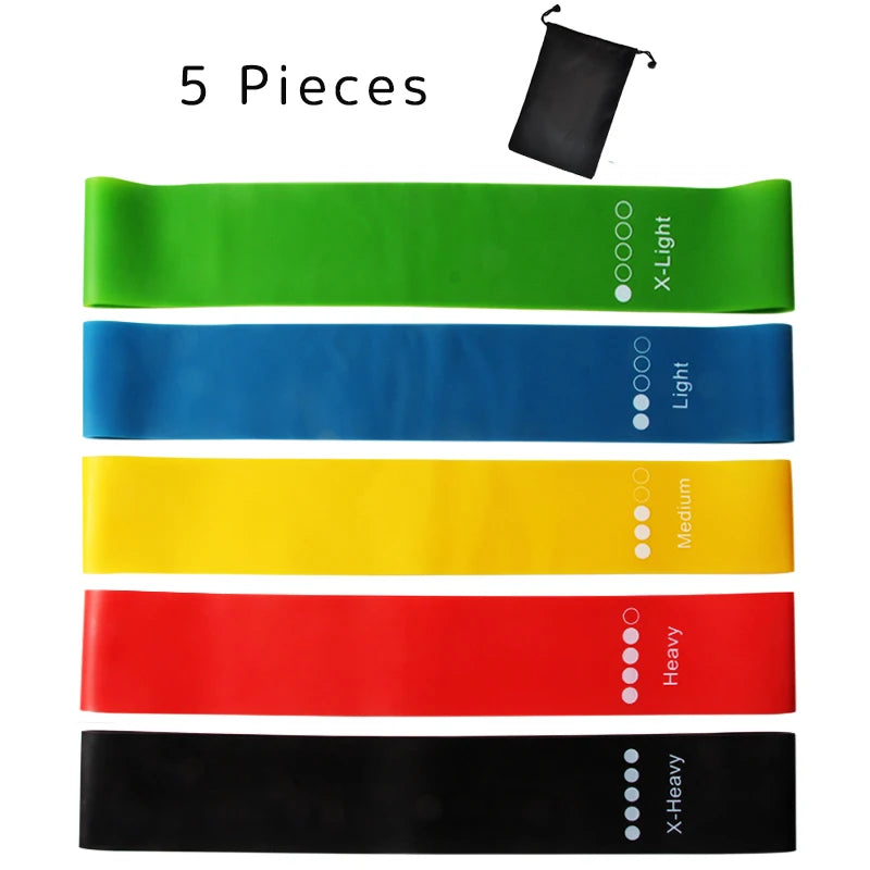 Premium TPE Resistance Bands Set | 5-Level Home Workout Kit