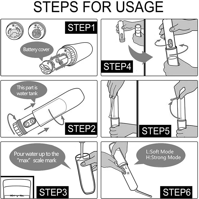 Portable Bidet Sprayer | Travel Handheld Bathroom Washer