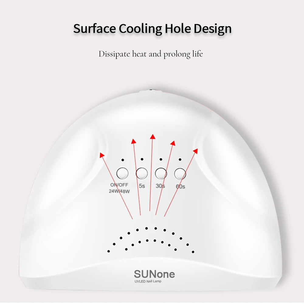 Professional UV LED Nail Lamp | Fast Curing | Glamour Touch UK