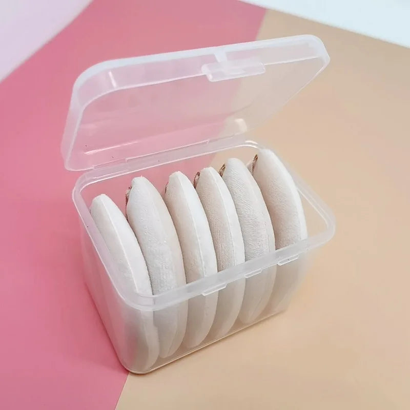 Soft Velvet Cosmetic Puffs | Triangle Makeup Sponge & Blender | Beauty Tools