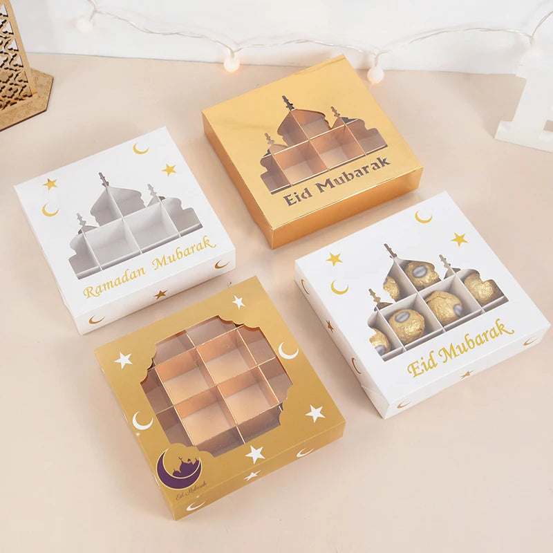 Eid Mubarak Gift Box Set | Candy & Cake Packaging | Ramadan Decor