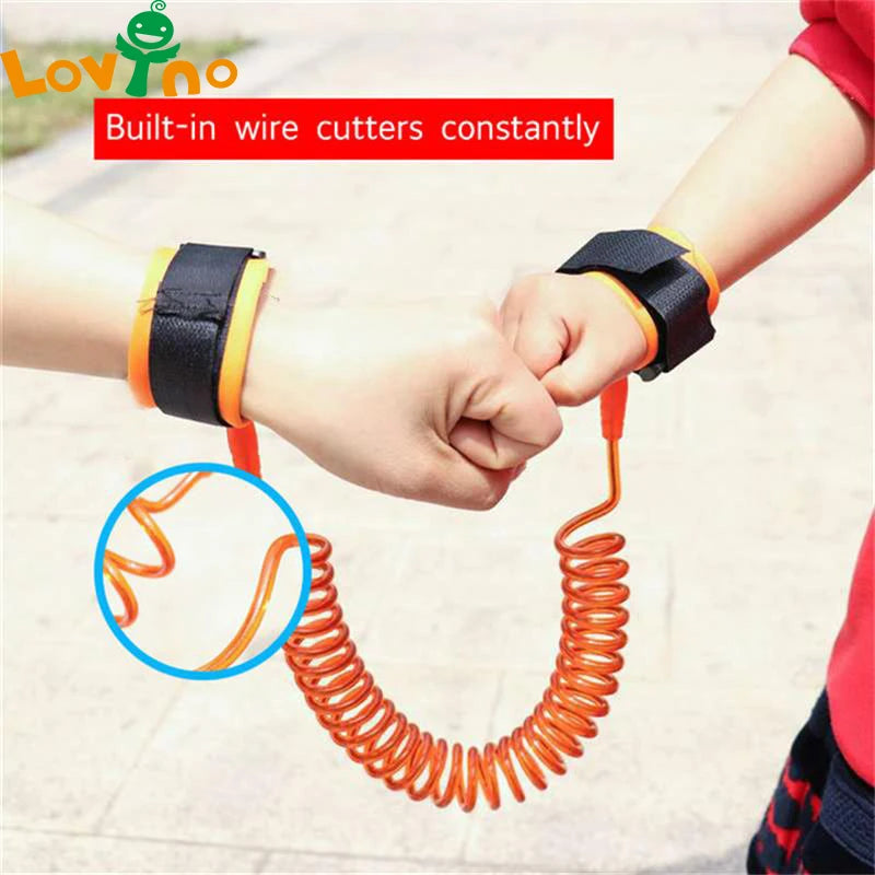 Toddler Baby Kids Safety Harness - Continuous Cut Child Leash, Anti-lost Wrist Link Traction Rope, New Hot - Glamour Touch