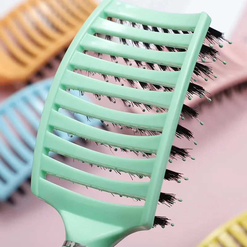 Detangling Magic Hair Comb | Detangling Hair Brush | Detangle Lice Massage Comb - Glamour Touch