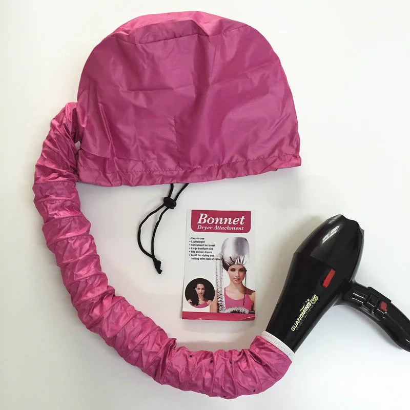 Portable Hair Bonnet | Dryer Cap | Steamer Quick Dry | Baked Oil Care Diffuser | Drying Hairdressing Tools - Glamour Touch