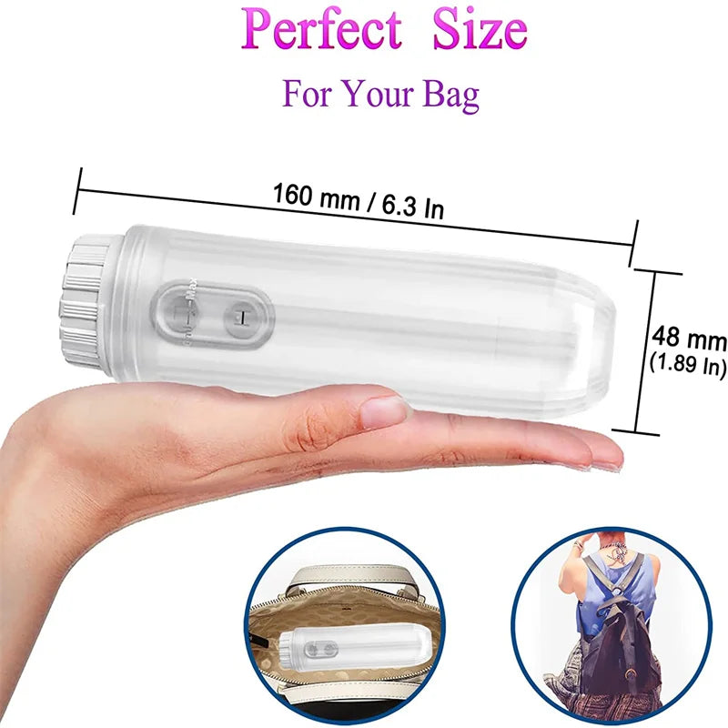 Portable Bidet Handheld Washing Sprayer Personal Cleaner Bidet Portable Long Nozzle Accurate Large Capacity Toilet Travel Bidet