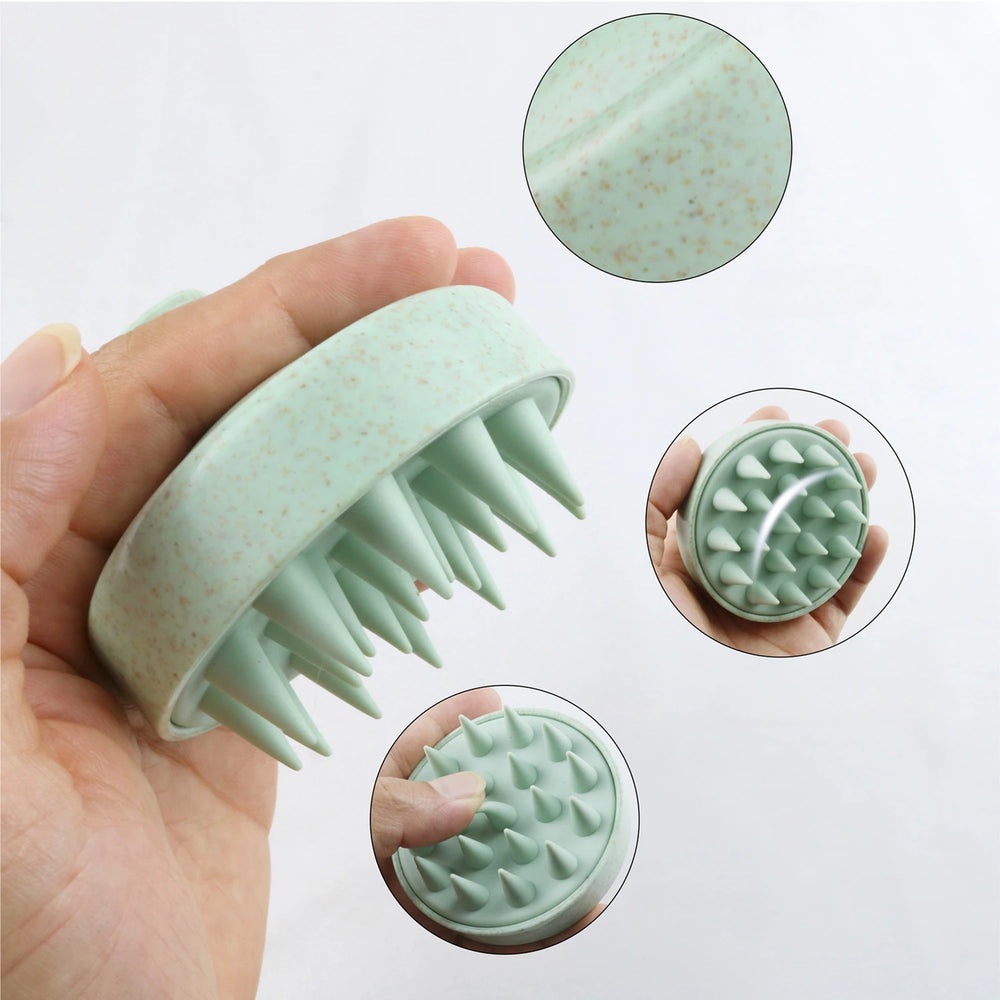 Silicone Shampoo Brush | Head Scalp Massage Comb | Hair Washing Comb |Body Massage Brush |Bath Shower Brush | Salon Hairdressing Tool