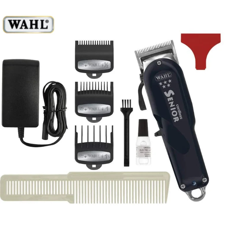 Original Wahl 8504 Cordless Professional Hair Clipper For Men | Electric Hair Trimmer For Men | Barber Hair Cutting Machine - Glamour Touch