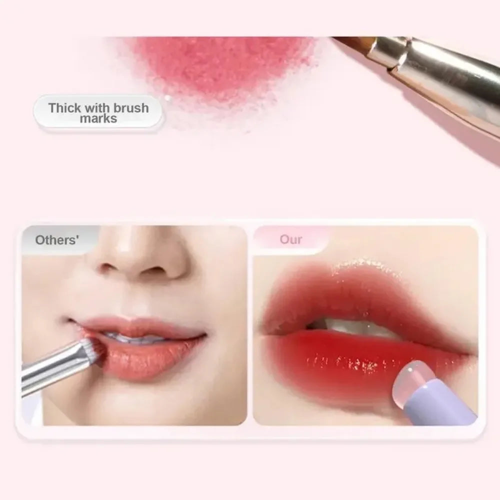 Silicone Lip and Concealer Makeup Brush | Lip Gloss Lip Stick Smudge Brush | Concealer | MultiFunction Brush | Makeup Tools - Glamour Touch