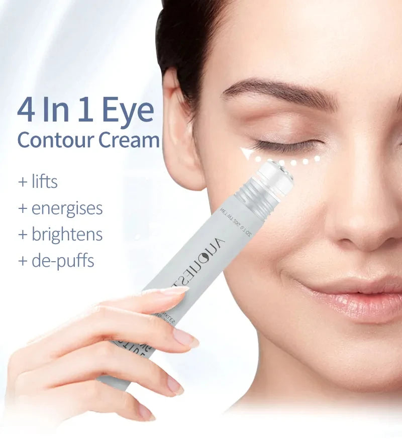 Peptide Eye Cream Dark Circles Remover Eye Bags Hyaluronic Acid Firmness Moisturizing Reduces Fine Line Anti Wrinkle Skin Care - Glamour Touch