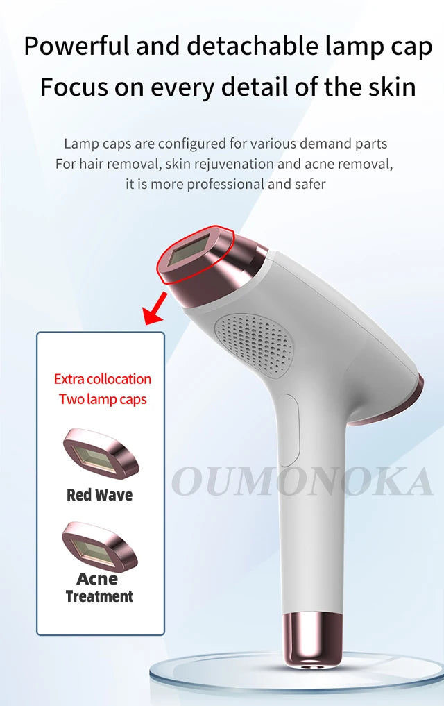 IPL Laser Epilator for Women  | Home Use  Hair Removal Device | Painless Electric Epilator | IPL hair removal device