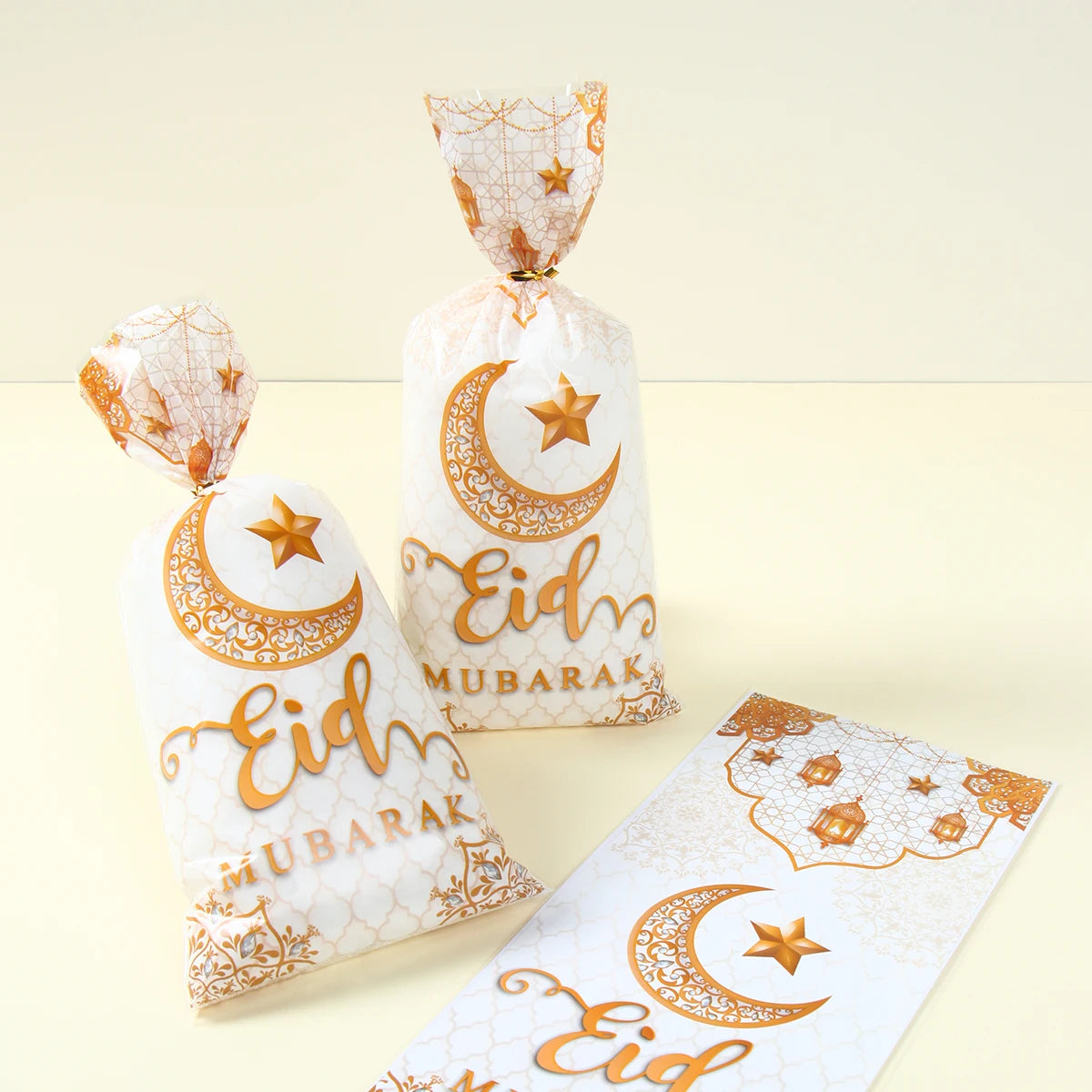 Ramadan Bags | Eid Mubarak Gift Bags | Ramadan Decoration 2024 |Cookie Candy Bag Ramadan Kareem| Islamic Muslim Party | Eid Al-Fitr Gift - Glamour Touch