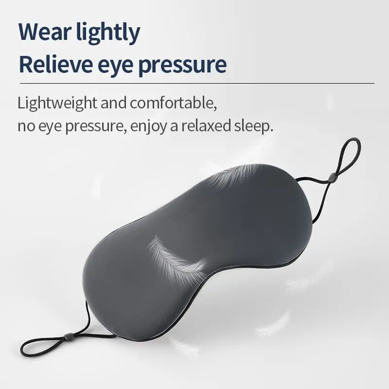 Sleeping Eye Mask Korean Style | Ice Silk Warm And Cool Dual Use Adjustable Travel Light Blocking Breathable Eye Mask - Glamour Touch