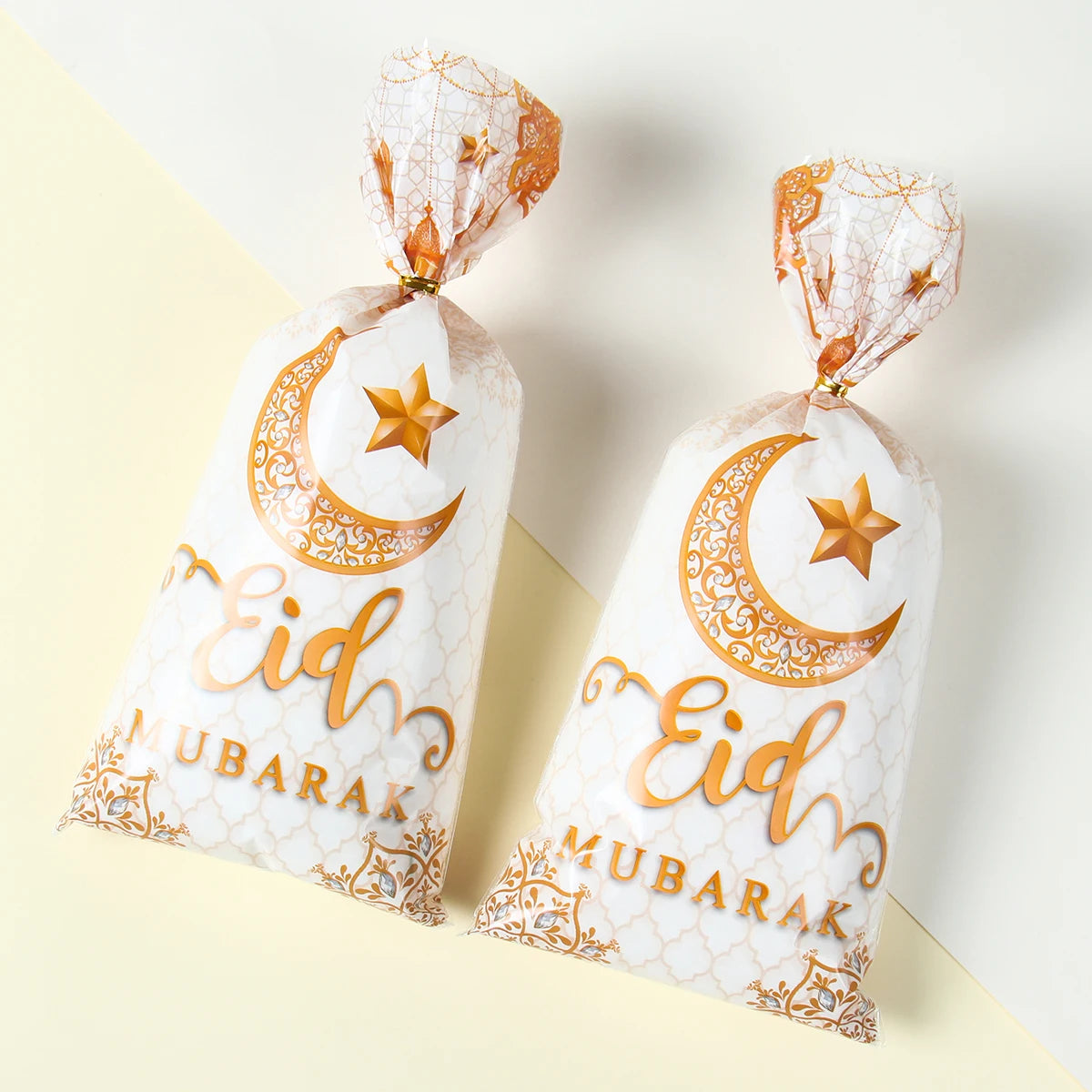 Ramadan Bags | Eid Mubarak Gift Bags | Ramadan Decoration 2024 |Cookie Candy Bag Ramadan Kareem| Islamic Muslim Party | Eid Al-Fitr Gift - Glamour Touch