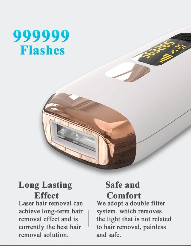 IPL Laser Epilator for Women  | Home Use  Hair Removal Device | Painless Electric Epilator | IPL hair removal device