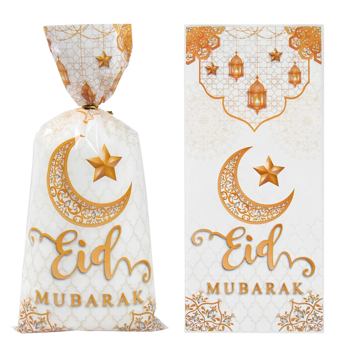 Ramadan Bags | Eid Mubarak Gift Bags | Ramadan Decoration 2024 |Cookie Candy Bag Ramadan Kareem| Islamic Muslim Party | Eid Al-Fitr Gift - Glamour Touch