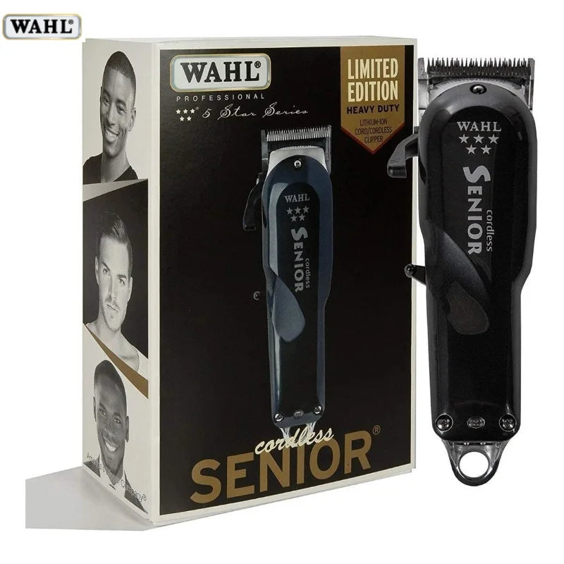 Original Wahl 8504 Cordless Professional Hair Clipper For Men | Electric Hair Trimmer For Men | Barber Hair Cutting Machine - Glamour Touch