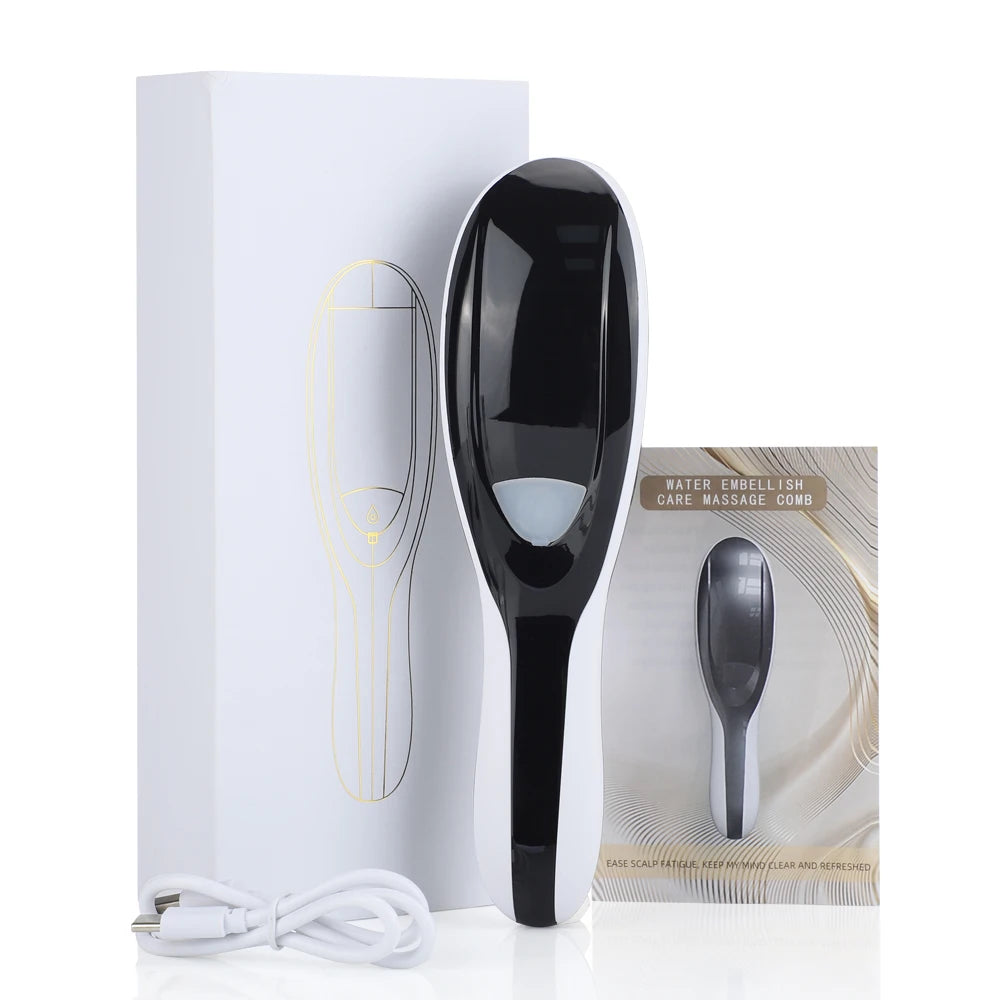 Massage Comb with Infrared Therapy for Hair Growth - Stimulates Hair Follicles