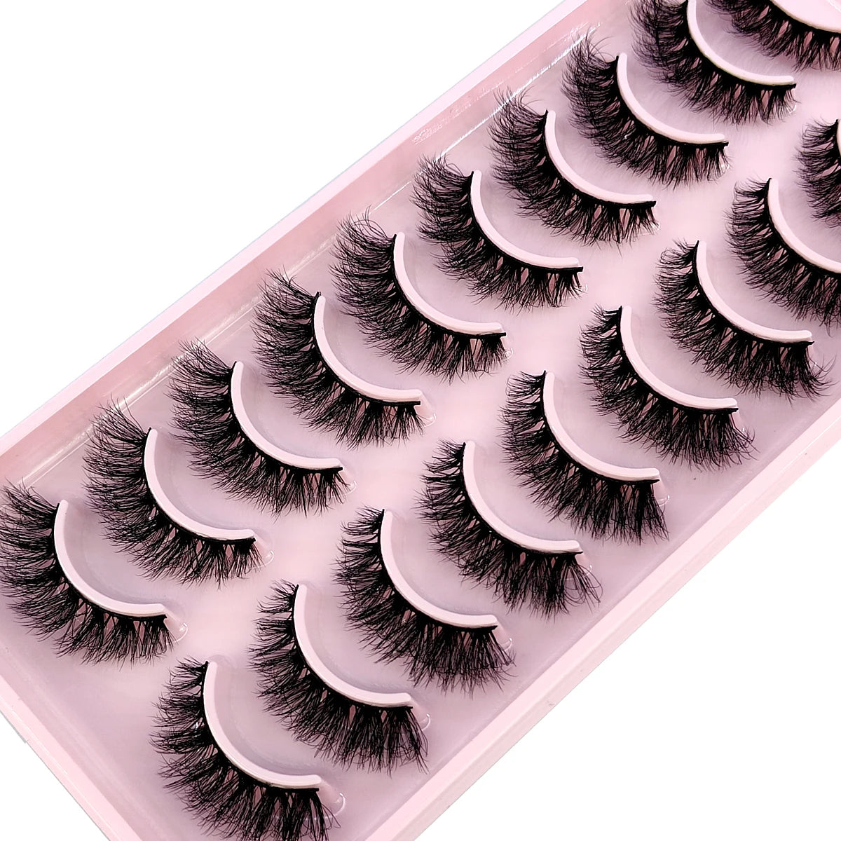 10 Pairs False Eyelashes | Fake Lashes | Long Makeup 3d Mink Lashes Extension | Eyelash Mink | Eyelashes for Beauty - Glamour Touch