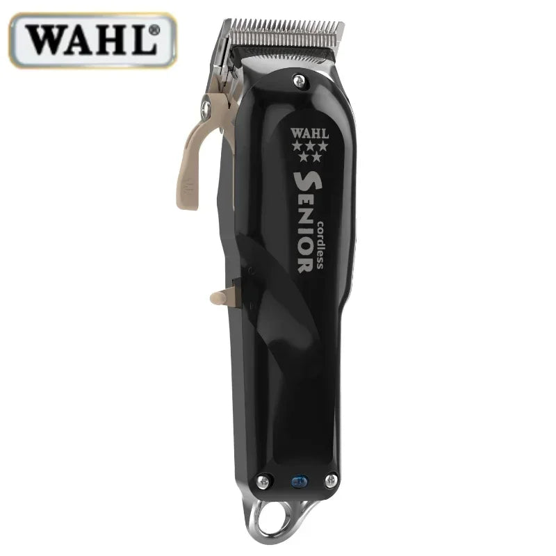 Original Wahl 8504 Professional 5-Star Metal Series Cordless Senior Clipper For Stylists and Barbers | Official Wahl 8504 - Glamour Touch