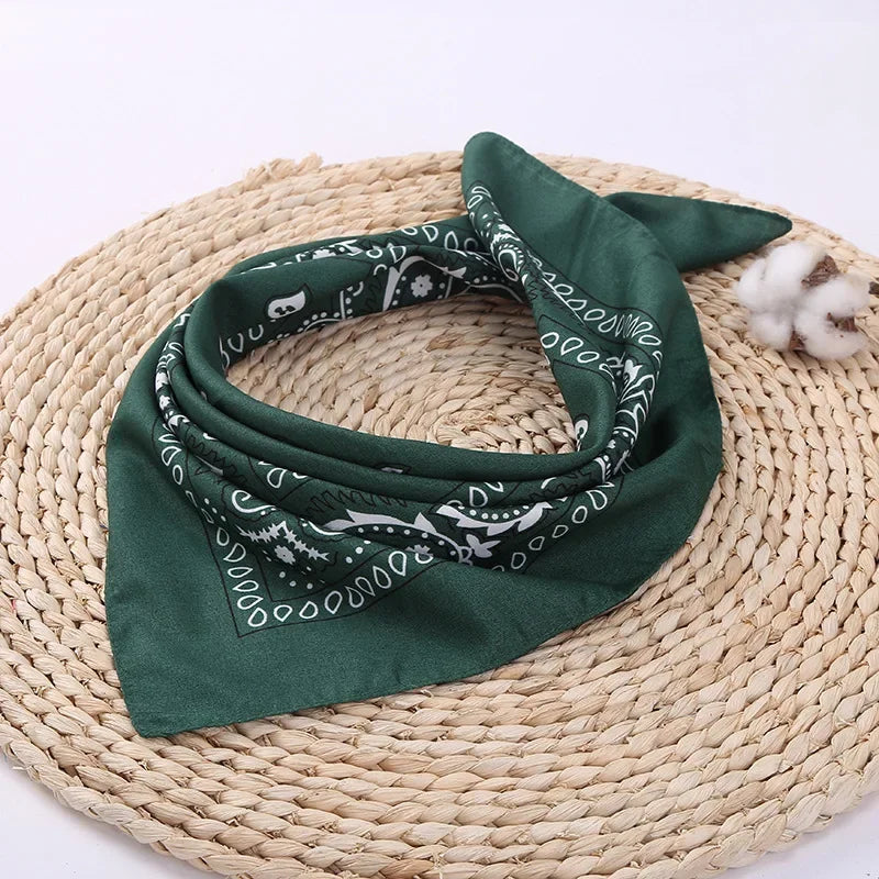 Popular Hip Hop cashew flowers Bandana | Men Women Outdoor Headbands Hair Band | Wrist Wraps |amoeba Scarves towel | Christmas gift - Glamour Touch