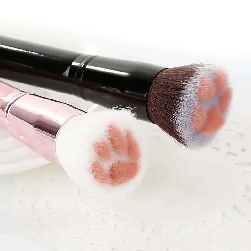 1pc Cute Cat Paw Makeup Brush | Soft Foundation  Brush | Concealer Powder Blusher Blend Brush | Cosmetic Beauty Makeup Tools - Glamour Touch