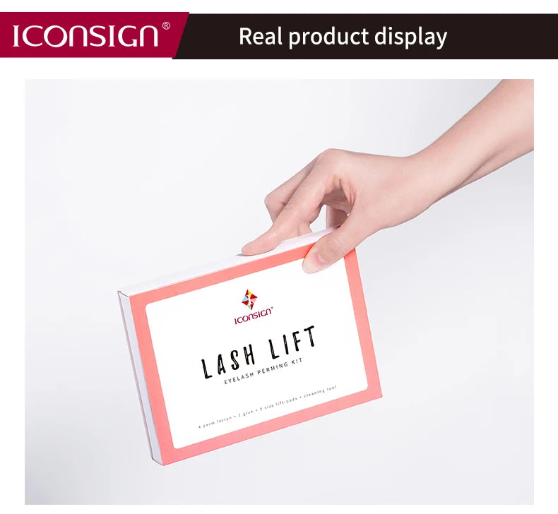 ICONSIGN Lash Lift Kit | Lifting Eyelash | Eyelash Enhancer | Eyelash Lifting Kit| Lash Perm Eye Makeup - Glamour Touch