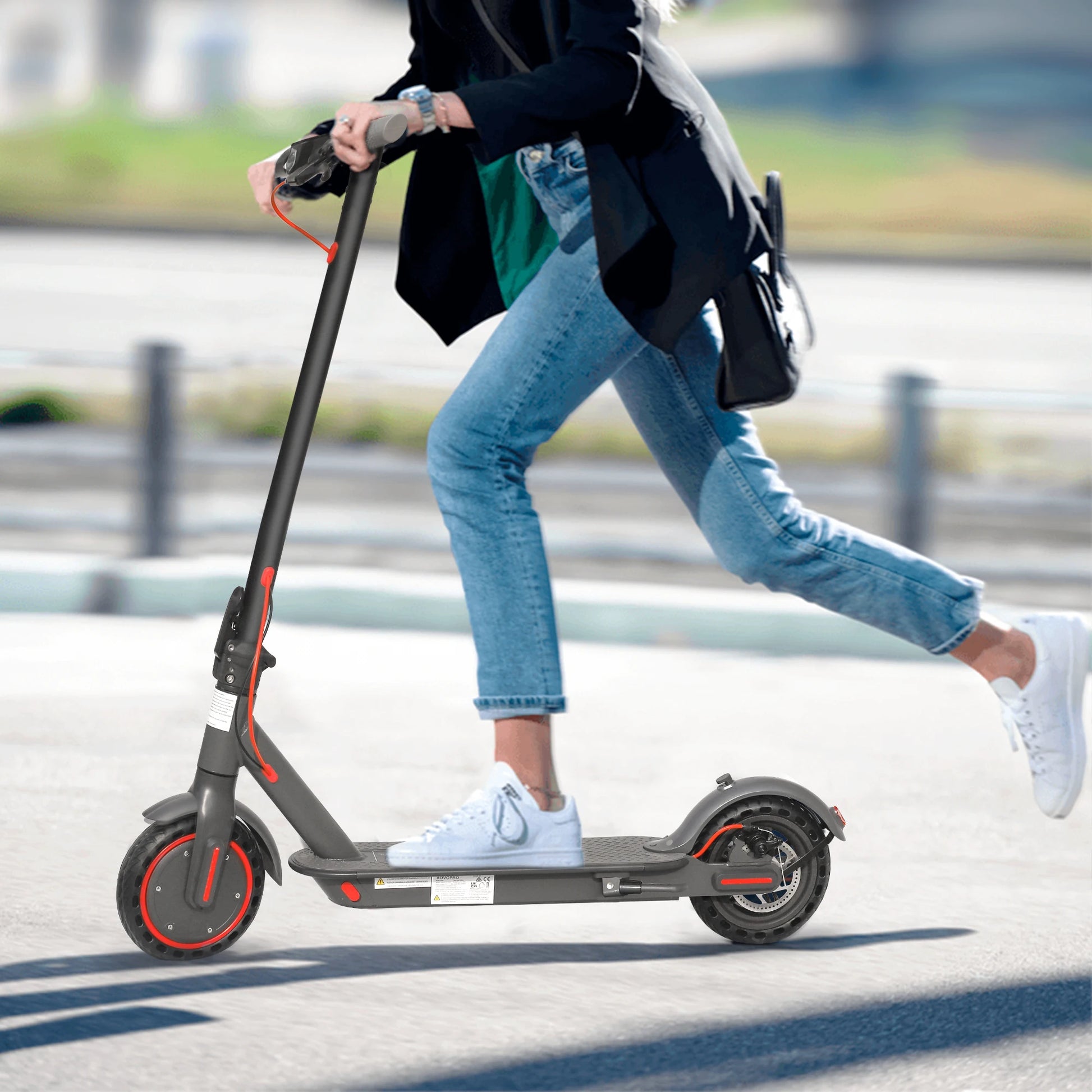 AOVOPRO 7.8-10.5AH Electric Scooter | 350W 31KM/H Foldable Electric Kick Scooter | 8.5 Inch APP Smart E-scooter for Adults - Glamour Touch