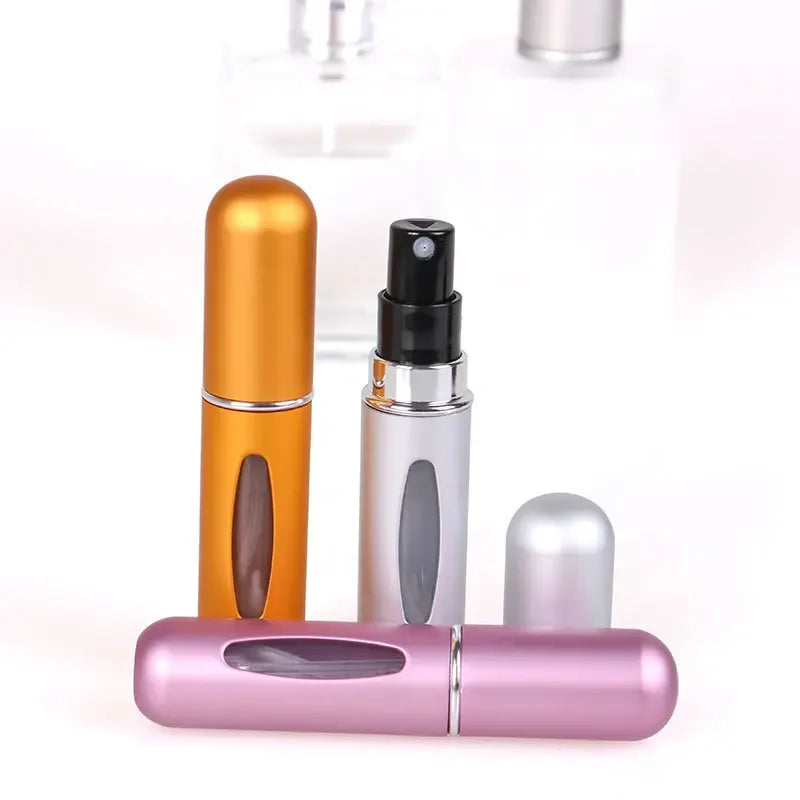 Refillable Mini Perfume Bottle | Travel Refillable Bottles 8ml /5ml | Portable Spray Bottle | Atomizer Spray Container