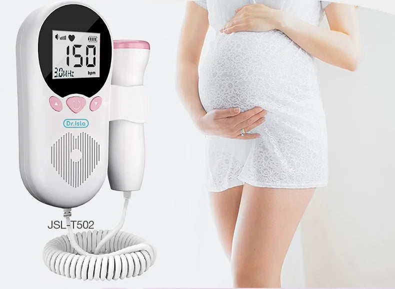 Doppler Fetal Heart Rate Monitoring Home |Pregnant Women| Listen To Baby Fetal Movement Ultrasound - Glamour Touch