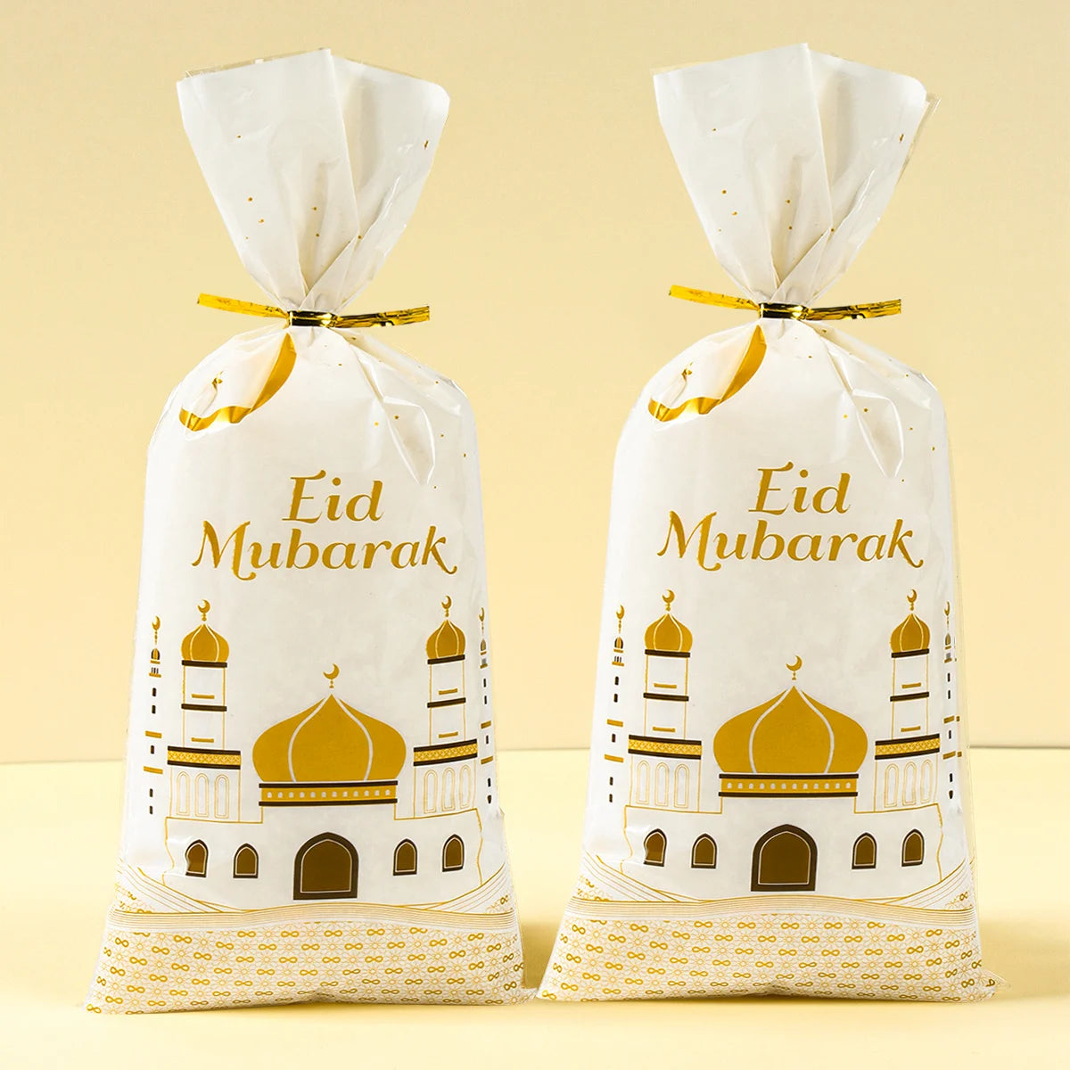 Ramadan Bags | Eid Mubarak Gift Bags | Ramadan Decoration 2024 |Cookie Candy Bag Ramadan Kareem| Islamic Muslim Party | Eid Al-Fitr Gift - Glamour Touch