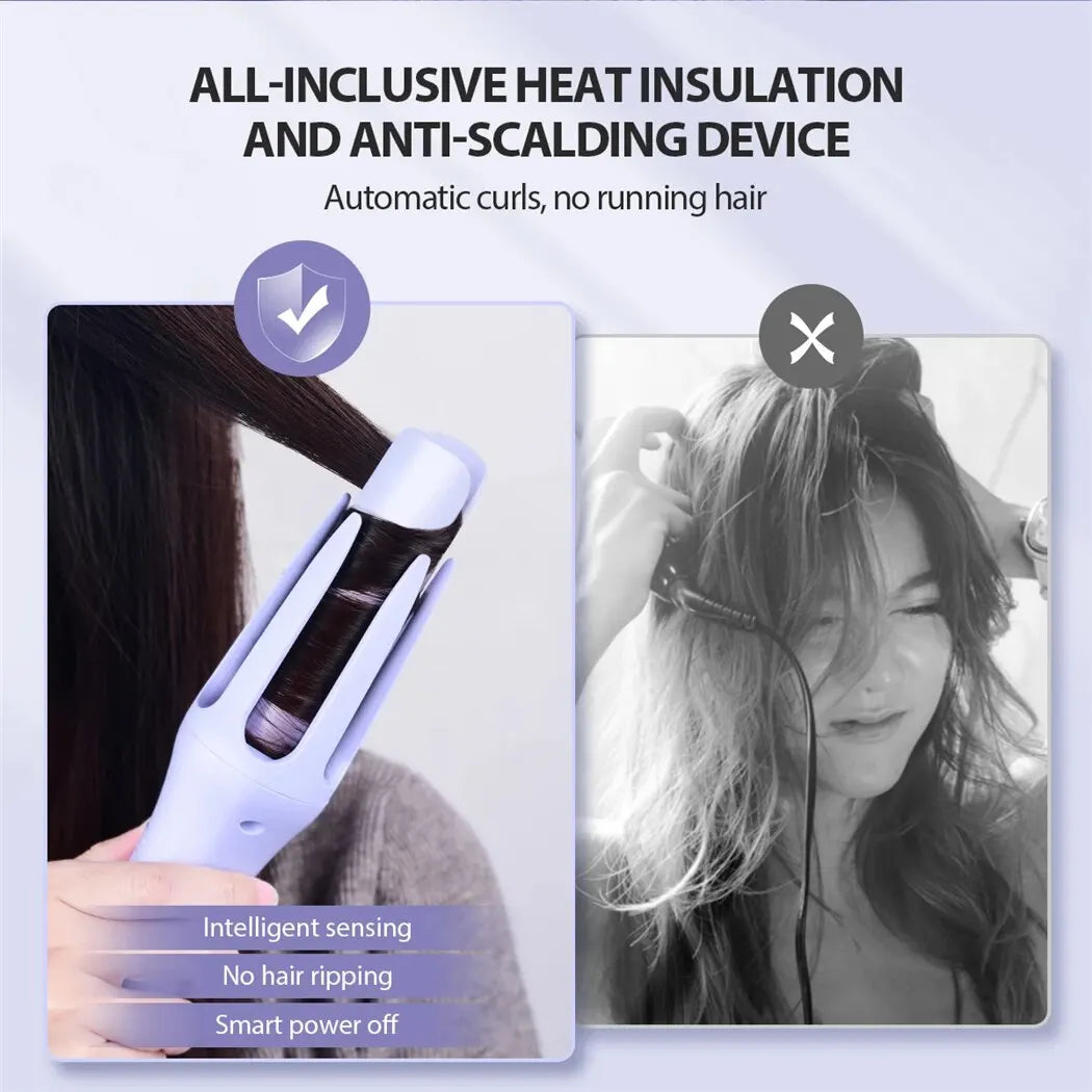 Automatic Hair Curler | 32MM Auto Rotating Ceramic Hair Roller | Professional Curling Iron | Curling Wand Hair Waver