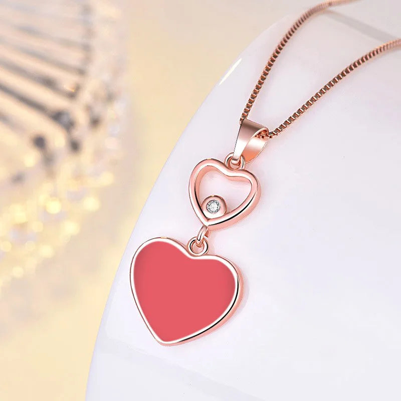 New 925 Sterling Silver Necklace Pendant AAA Zircon For Women Fashion Clavicle Chain Necklaces Wedding Party Jewelry Gift - Glamour Touch