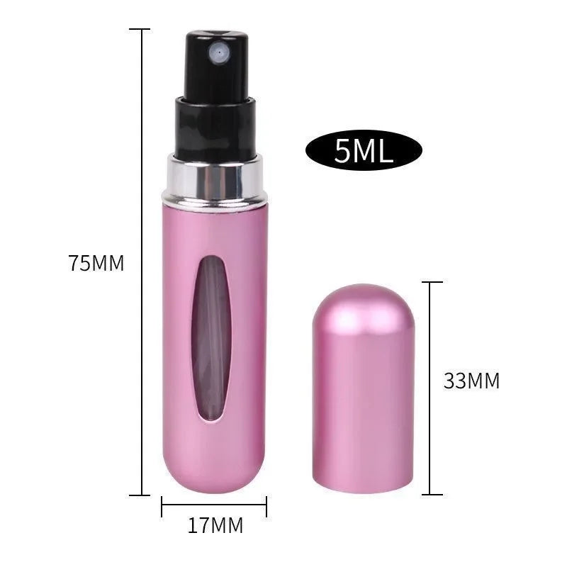 Refillable Mini Perfume Bottle | Travel Refillable Bottles 8ml /5ml | Portable Spray Bottle | Atomizer Spray Container