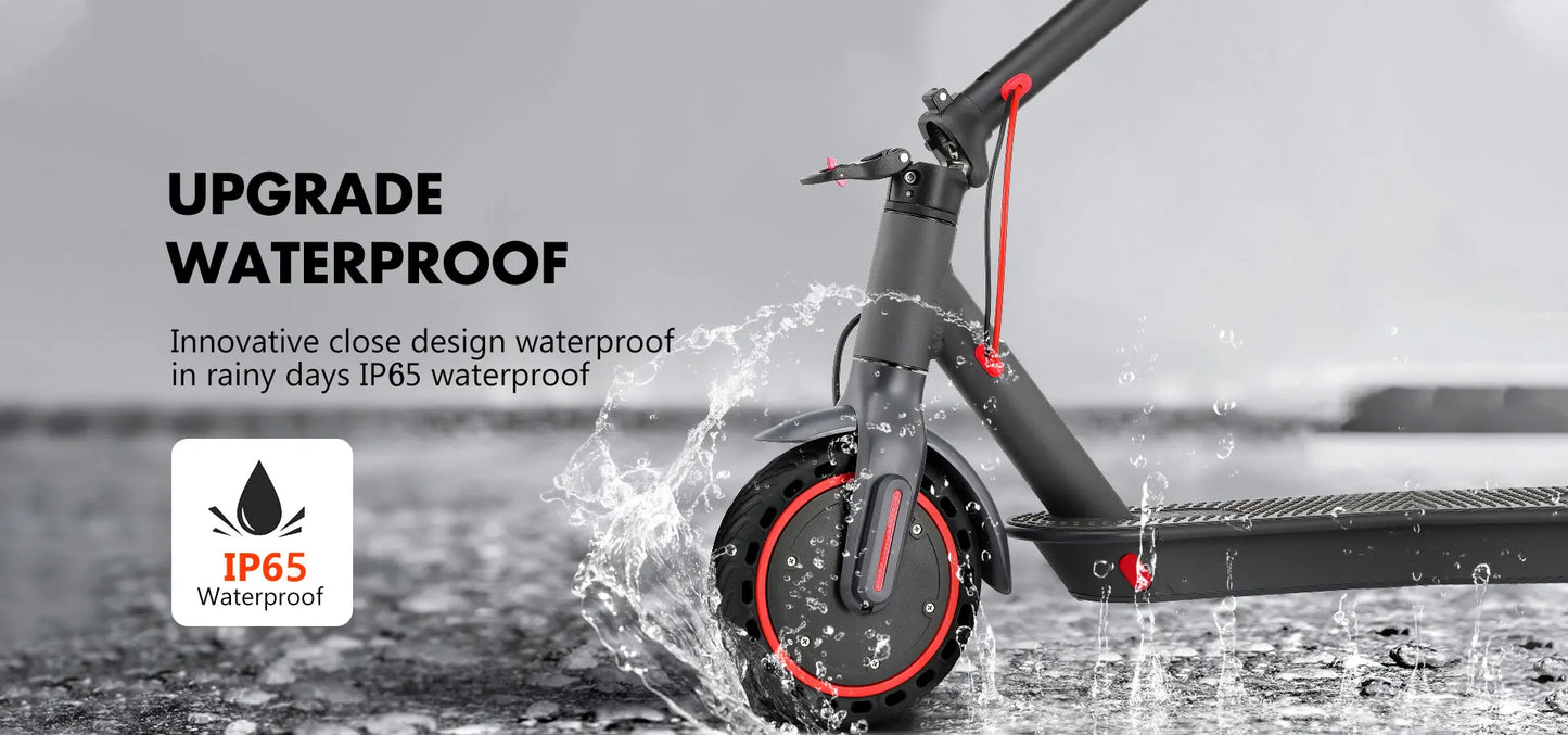 AOVOPRO 7.8-10.5AH Electric Scooter | 350W 31KM/H Foldable Electric Kick Scooter | 8.5 Inch APP Smart E-scooter for Adults - Glamour Touch