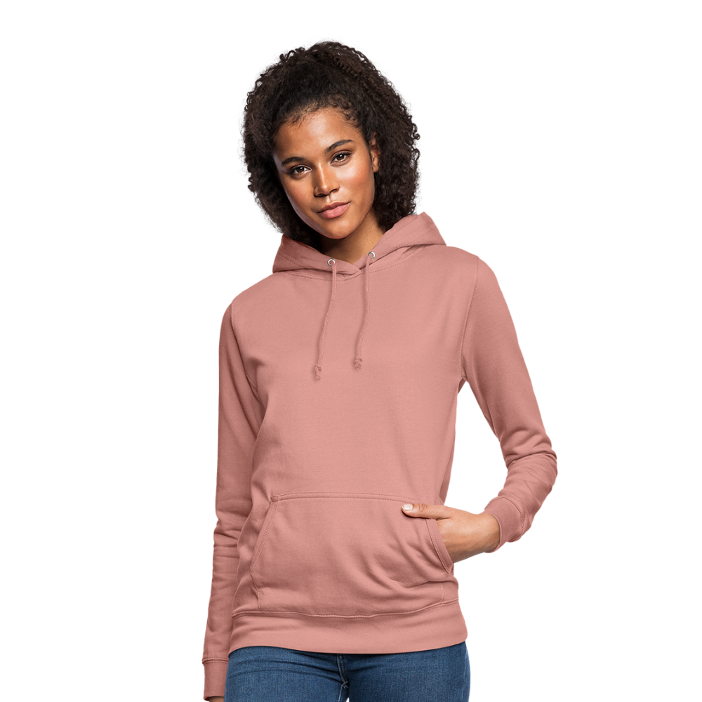 Women's Hoodie - dusky rose