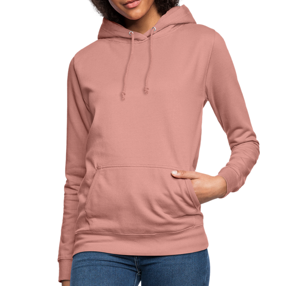 Women's Hoodie - dusky rose